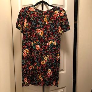 Floral Shift Dress